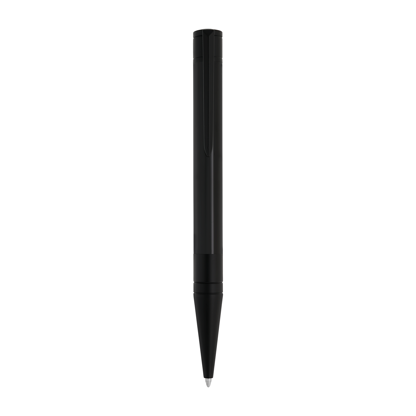 S.T. Dupont Initial Ballpoint Pen Black Matte Black — angle view