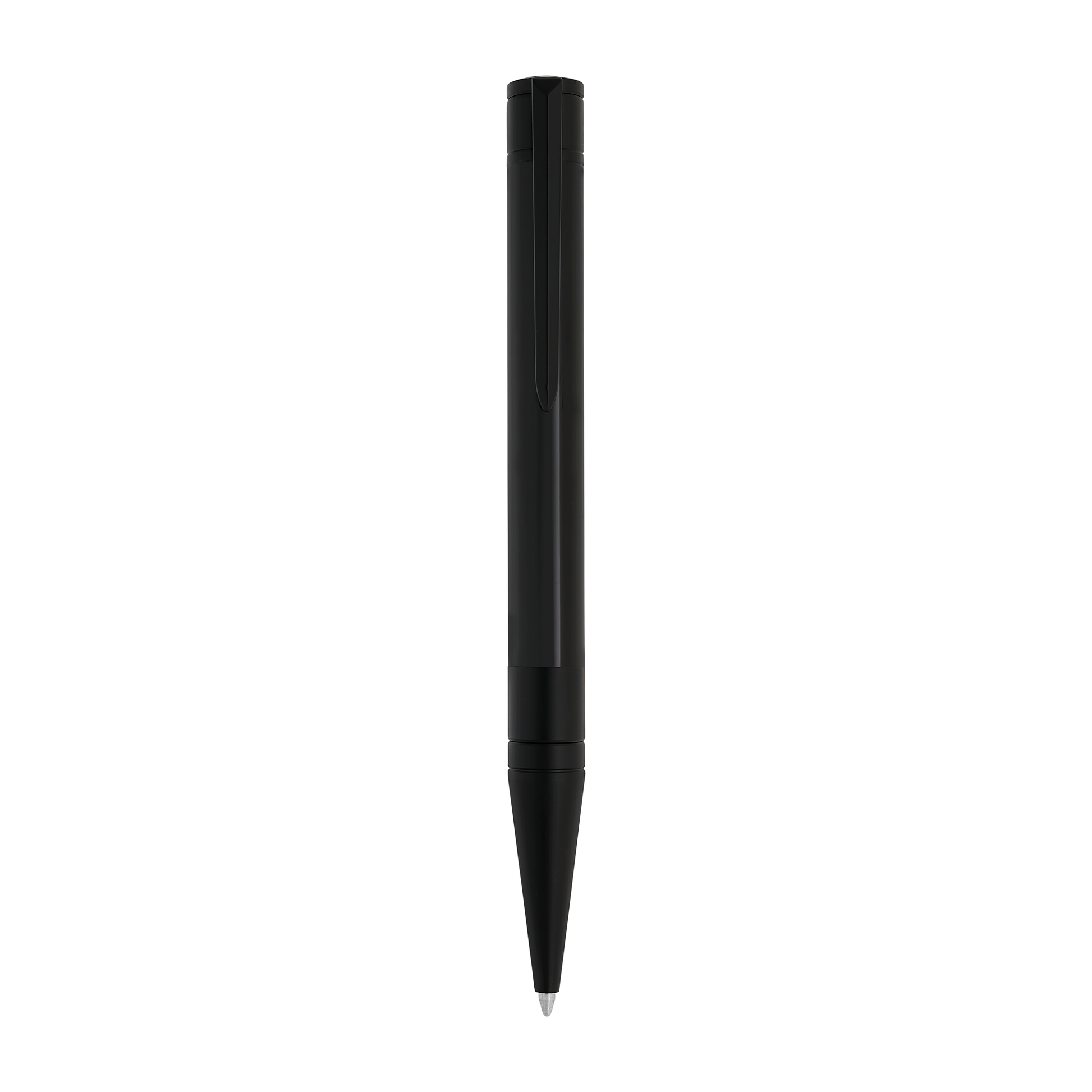 S.T. Dupont Initial Ballpoint Pen Black Matte Black — angle view