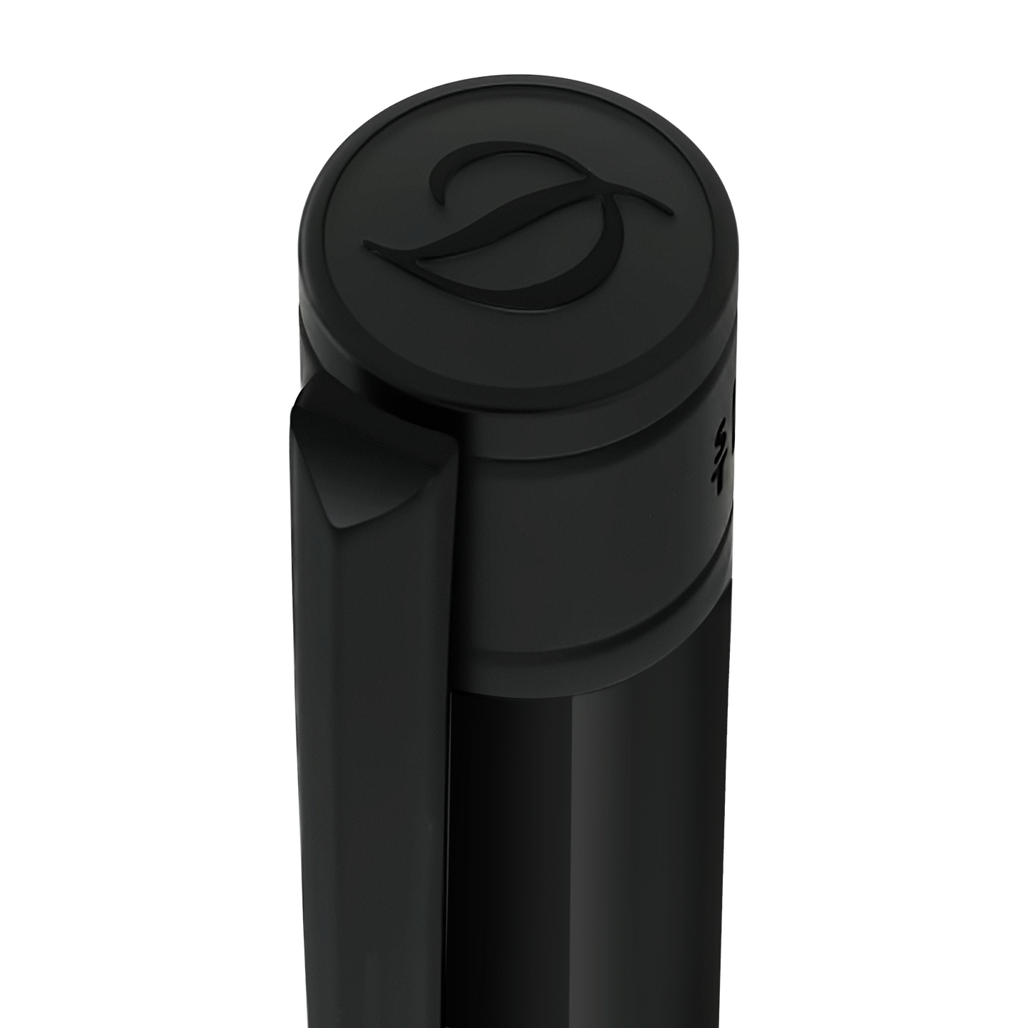 S.T. Dupont Initial Ballpoint Pen Black Matte Black — detail view