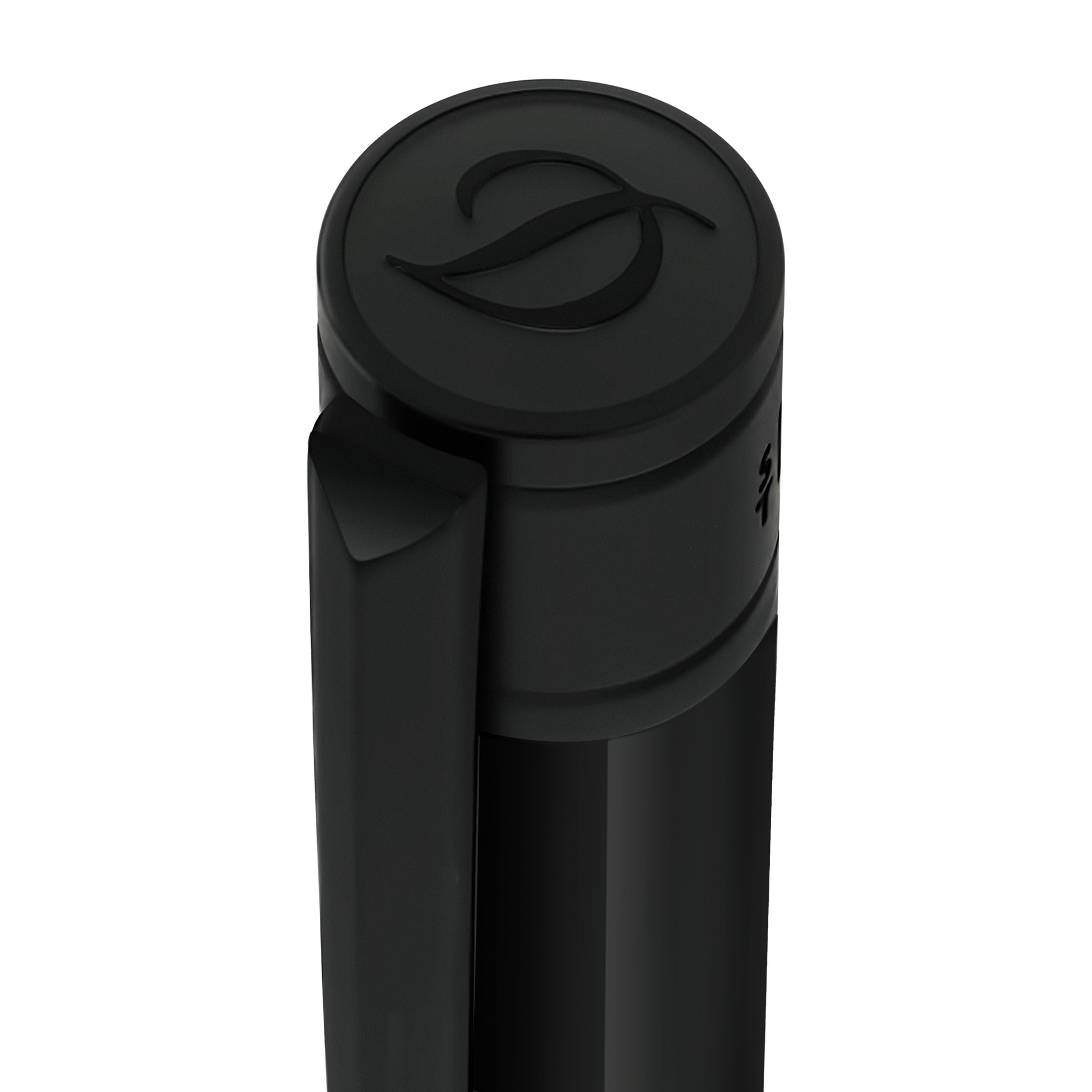 S.T. Dupont Initial Ballpoint Pen Black Matte Black — detail view