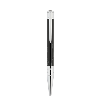 S.T. Dupont Initial Ballpoint Pen Fender Black Chrome
