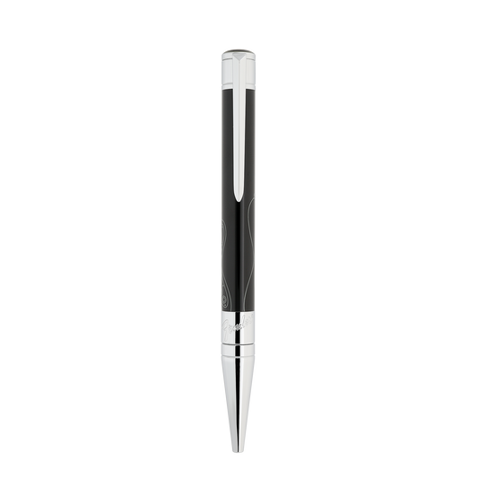 S.T. Dupont Initial Ballpoint Pen Fender Black Chrome