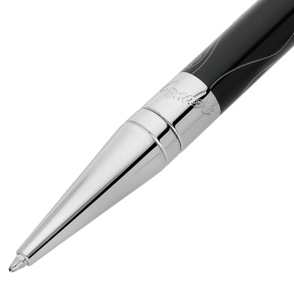 S.T. Dupont Initial Ballpoint Pen Fender Black Chrome — alternate view