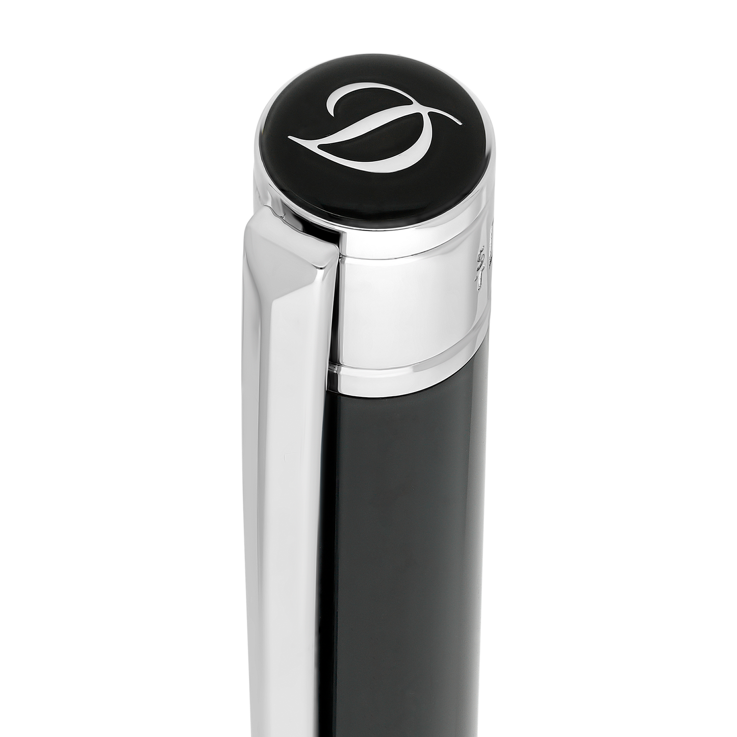S.T. Dupont Initial Ballpoint Pen Fender Black Chrome — detail view