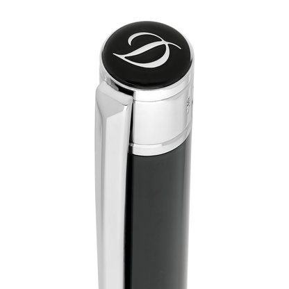 S.T. Dupont Initial Ballpoint Pen Fender Black Chrome — detail view
