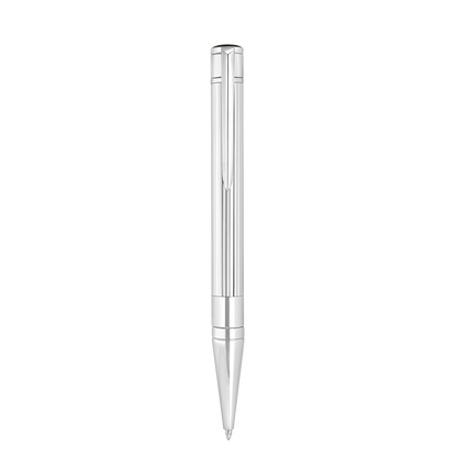S.T. Dupont Initial Ballpoint Pen Chrome — angle view