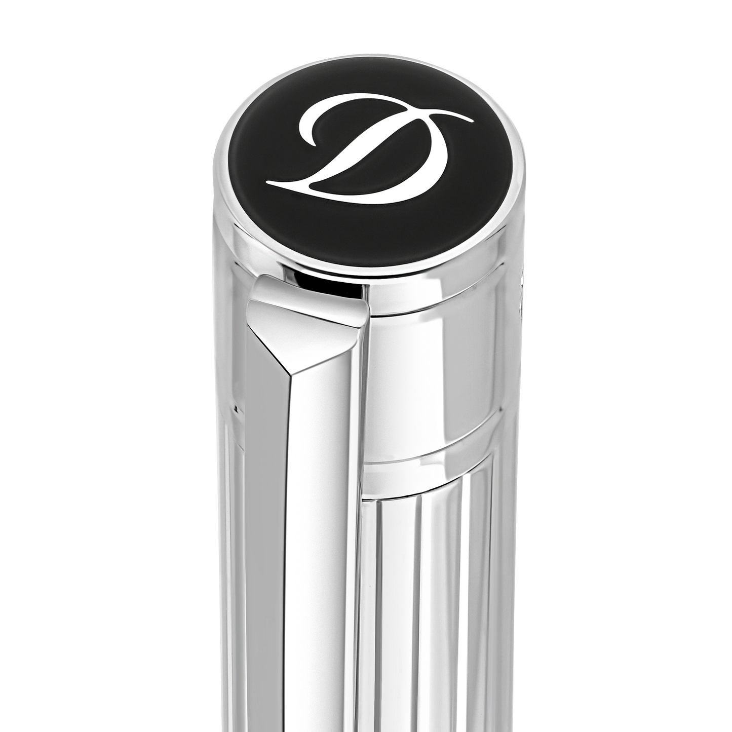 S.T. Dupont Initial Ballpoint Pen Chrome — detail view
