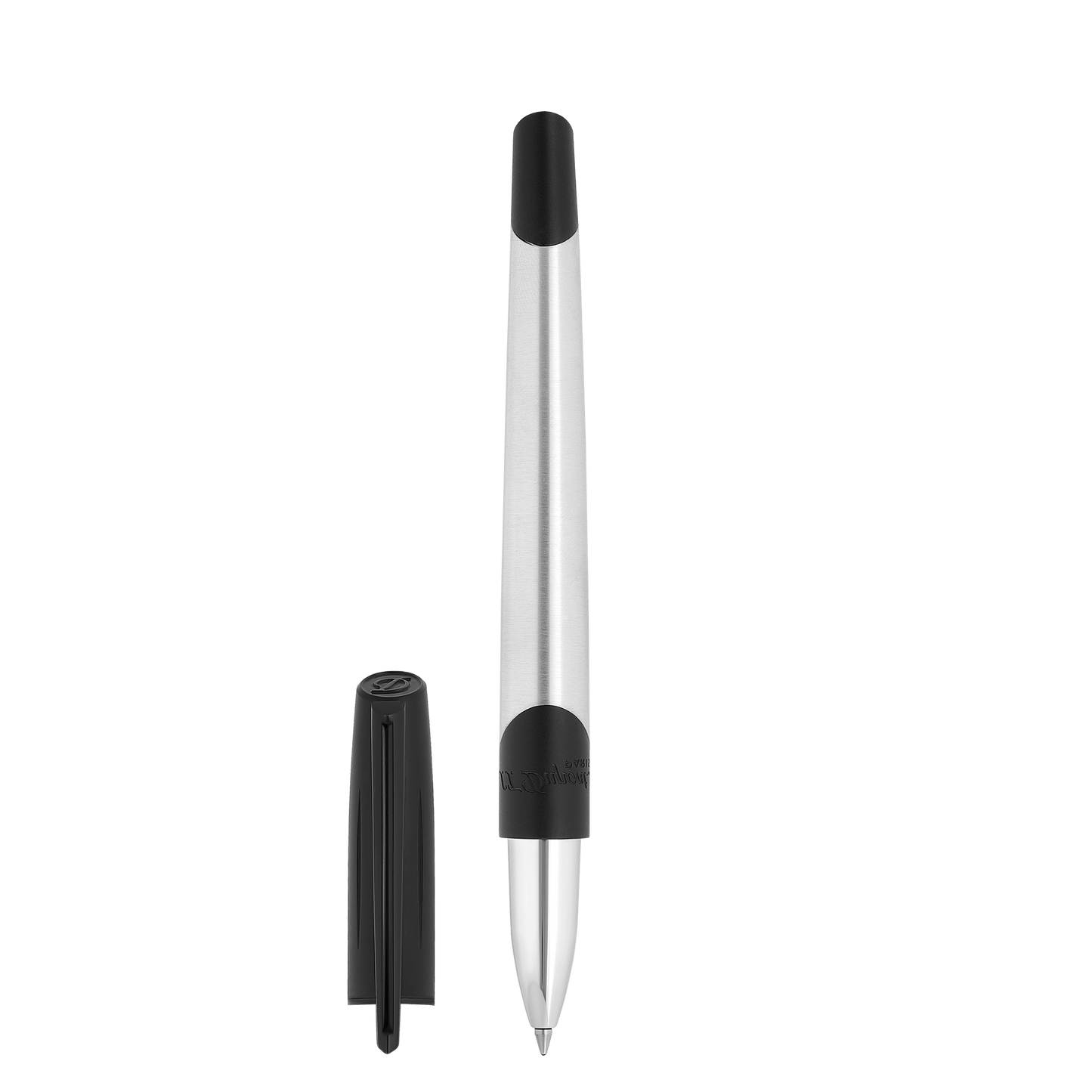 S.T. Dupont DÉFI MILLENNIUM - ROLLERBALL PEN CHROME / BLACK — official product image