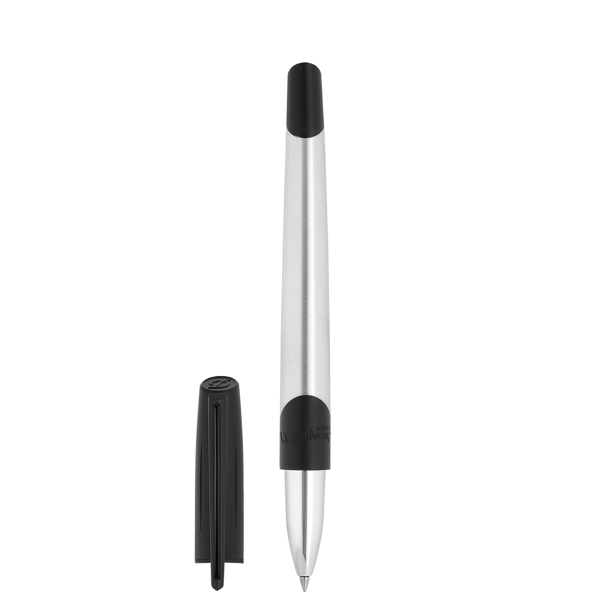 S.T. Dupont DÉFI MILLENNIUM - ROLLERBALL PEN CHROME / BLACK — official product image