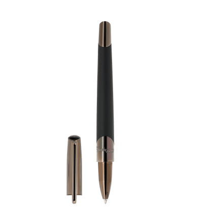 S.T. Dupont Rollerball Pen Gunmetal Matte Black