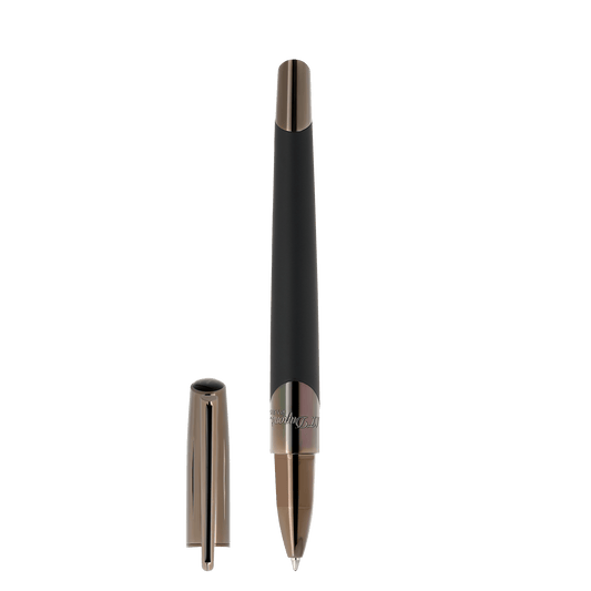 Stylo roller S.T. Dupont gun metal noir mat