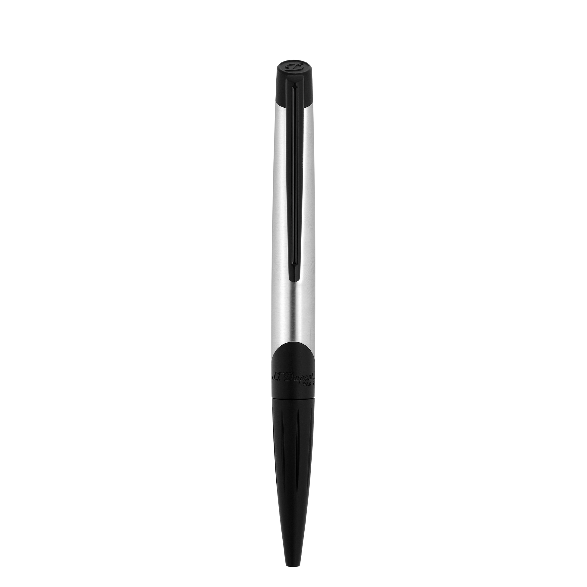 S.T. Dupont Defi Millennium Ballpoint Pen Chrome Black