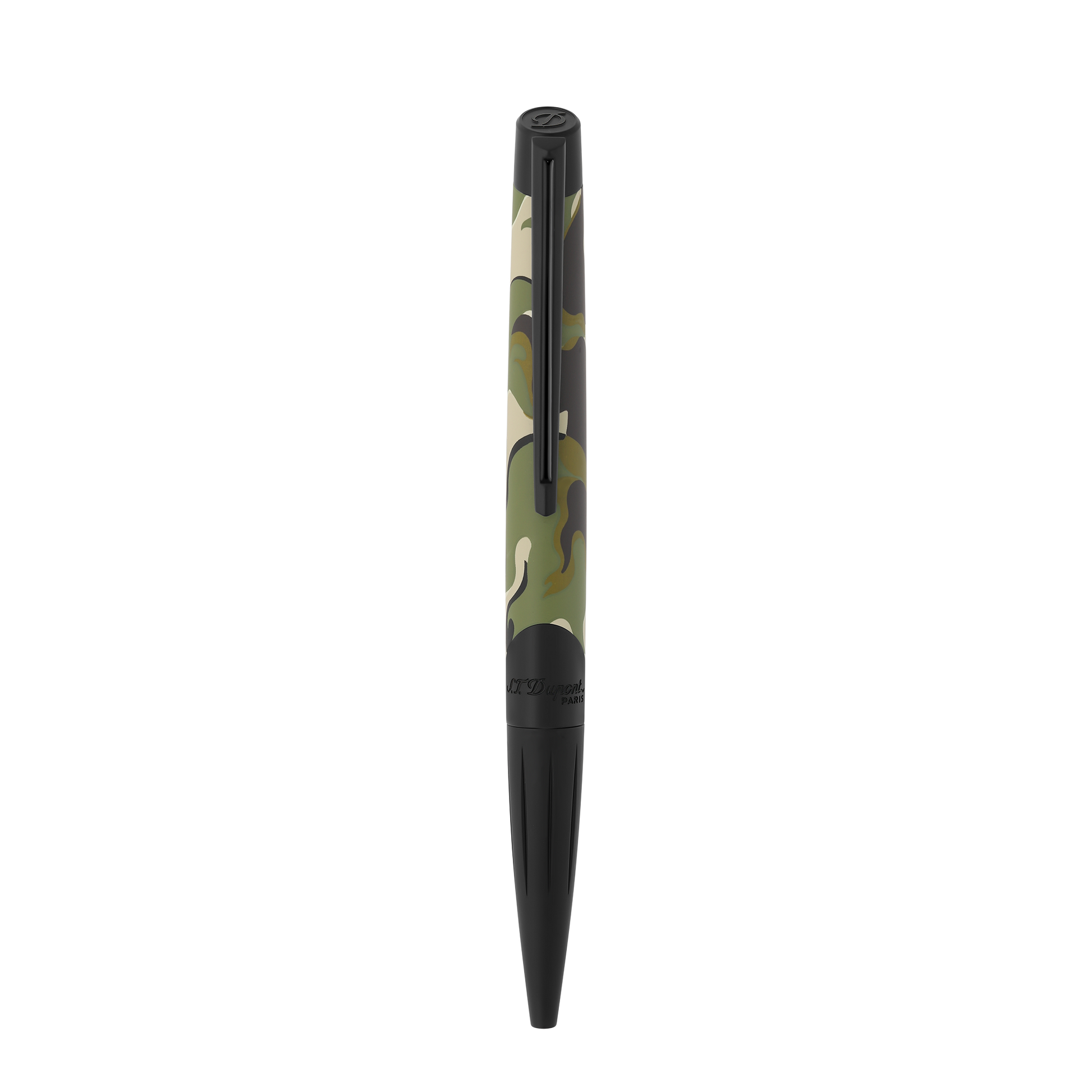 S.T. Dupont Defi Millennium Ballpoint Pen Camo Green
