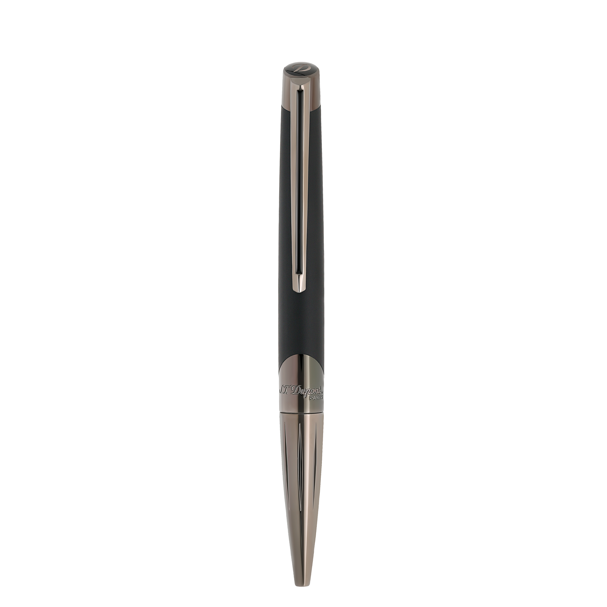 S.T. Dupont Defi Millennium Ballpoint Pen Gun Metal Matte Black