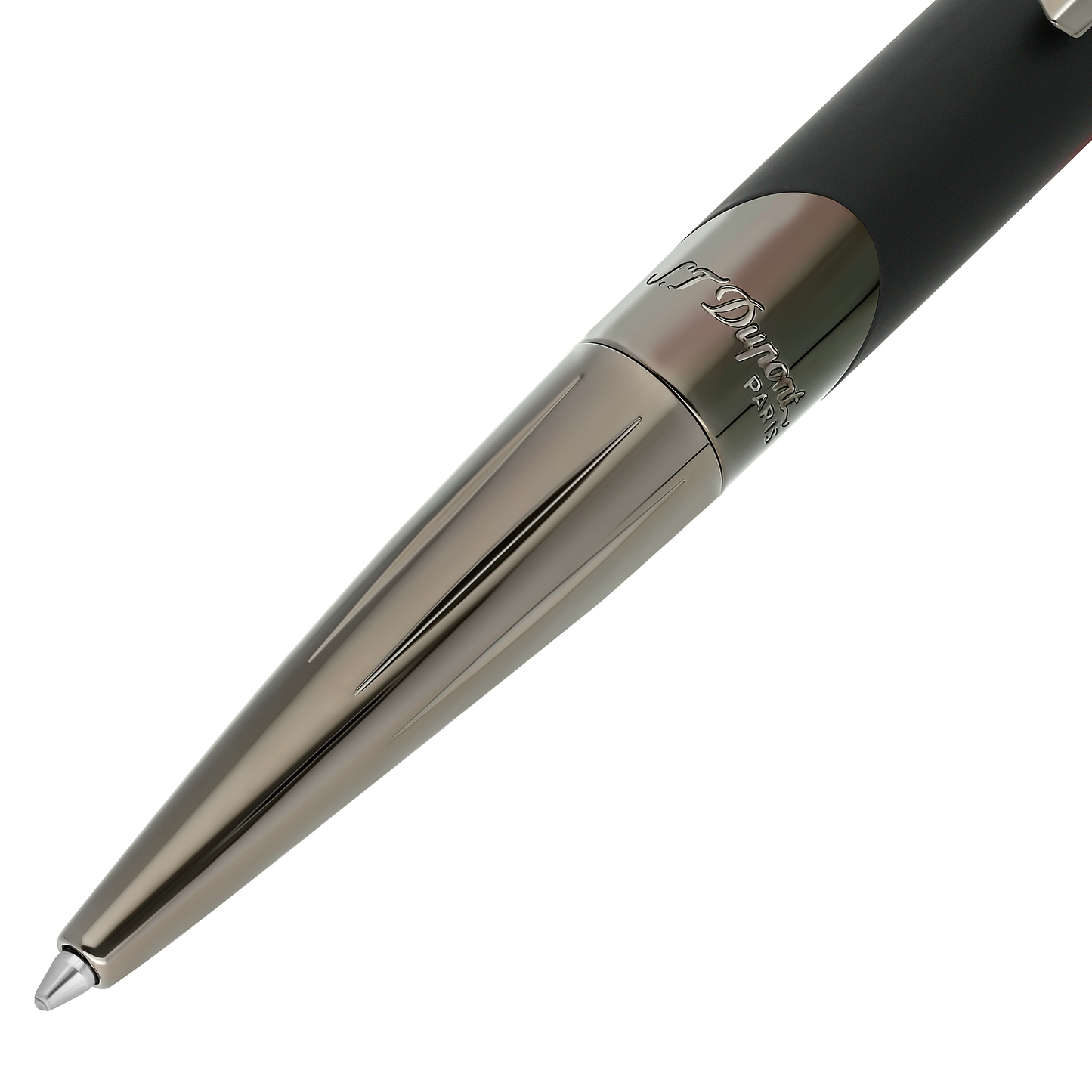 S.T. Dupont Defi Millennium Ballpoint Pen Gun Metal — alternate view
