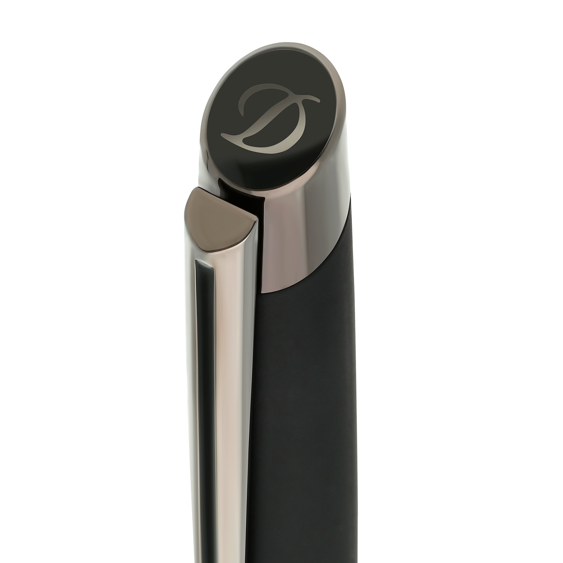 S.T. Dupont Defi Millennium Ballpoint Pen Gun Metal — detail view