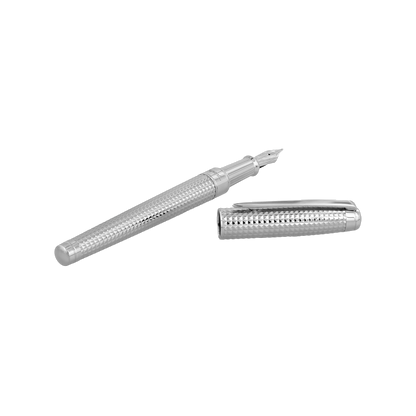 S.T. Dupont Line D Eternity - Medium Fountain Pen Diamond Head Palladium — view 5