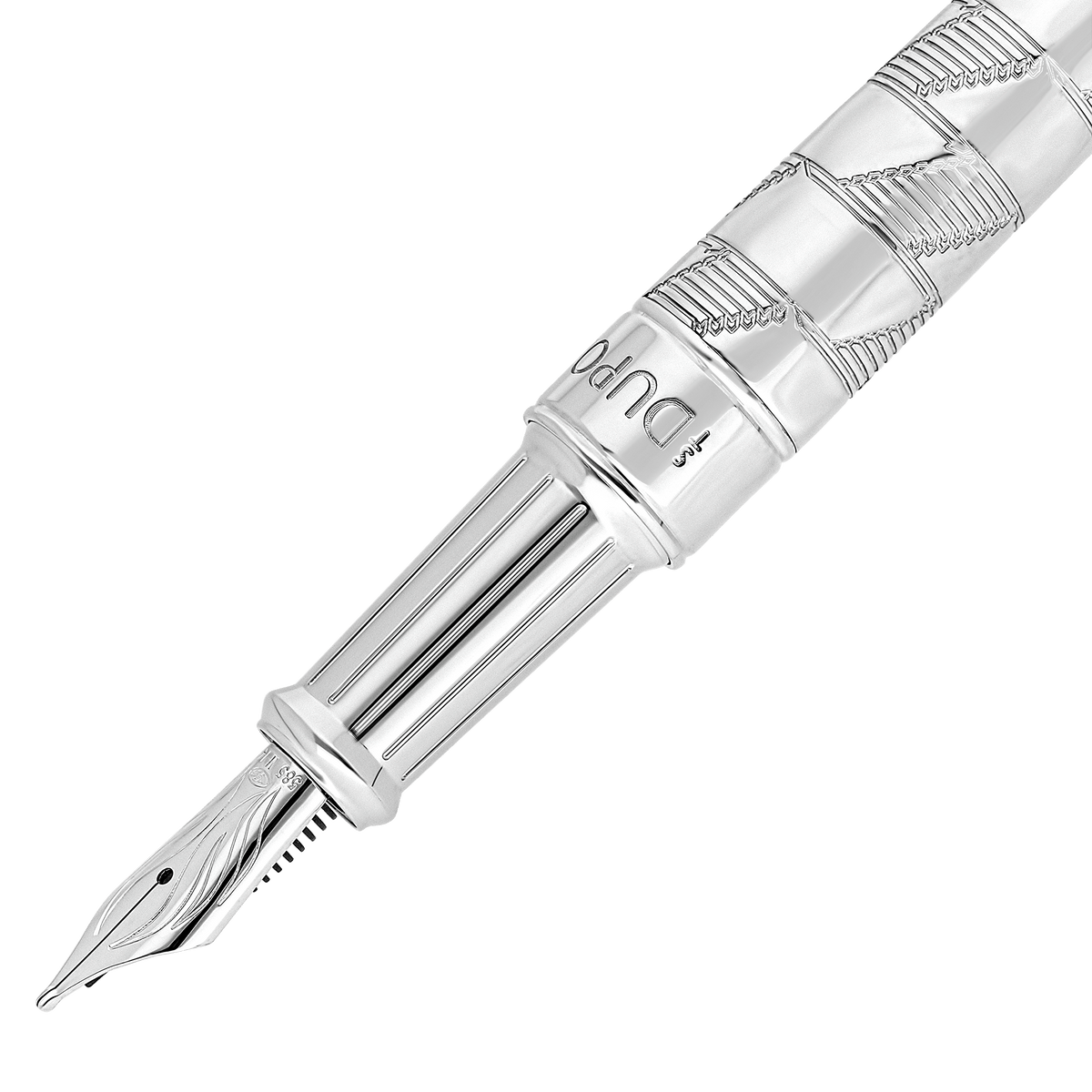 S.T. Dupont Medium D Fountain Pen 1872 Palladium — alternate view
