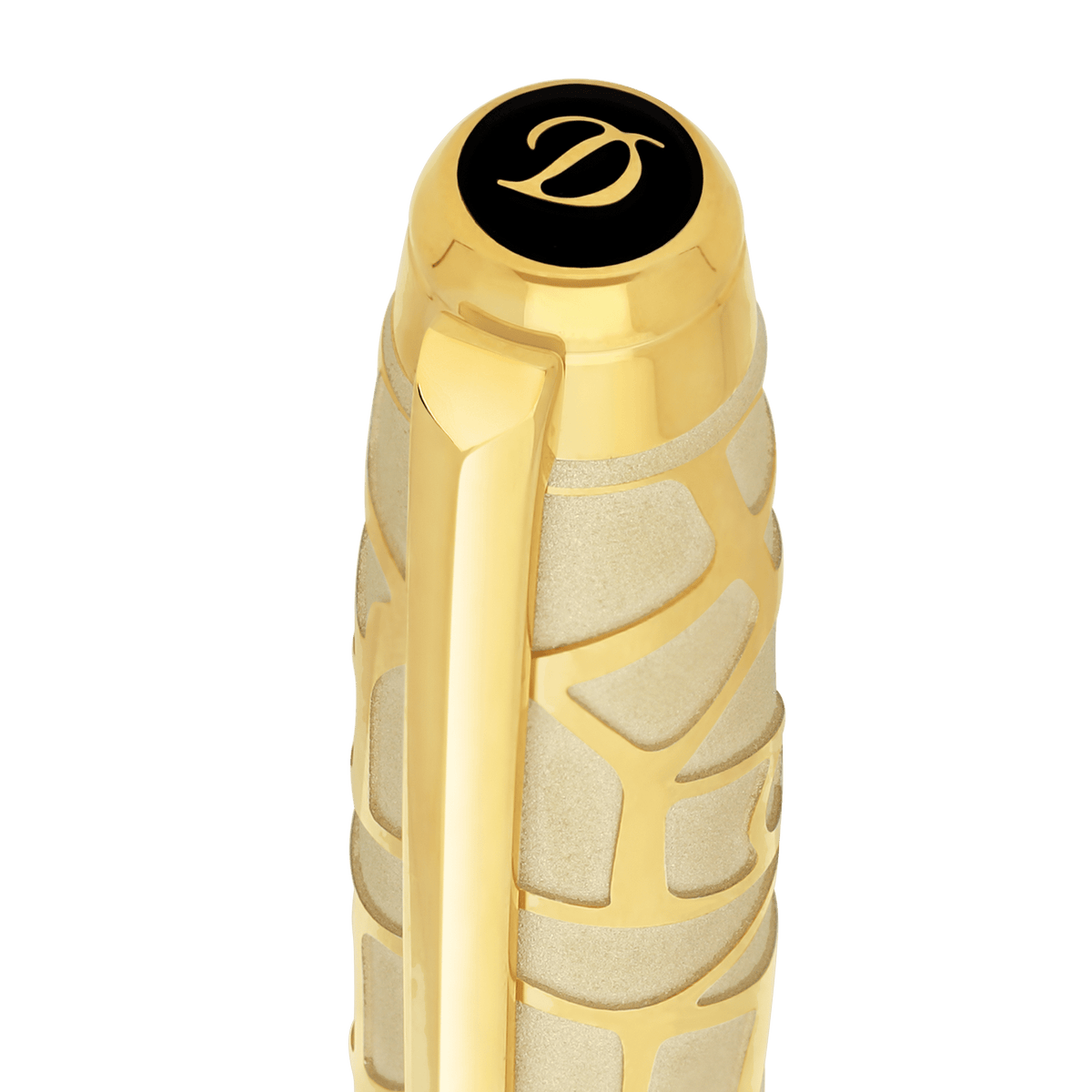 Stylo plume S.T. Dupont grand Line D Eternity or 1N — vue de détail