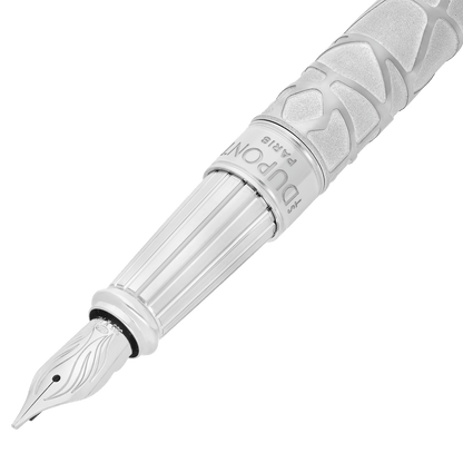 S.T. Dupont Large Line D Eternity Fountain Pen Palladium — alternate view