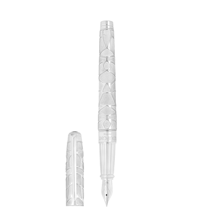 S.T. Dupont Large Line D Eternity Fountain Pen Palladium