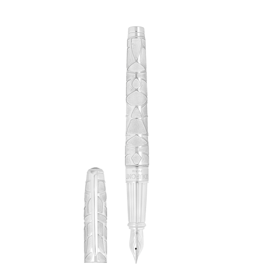 S.T. Dupont Large Line D Eternity Fountain Pen Palladium