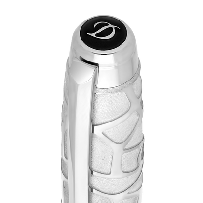 S.T. Dupont Large Line D Eternity Fountain Pen Palladium — detail view