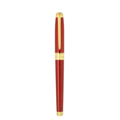 S.T. Dupont Line D Eternity - grand stylo plume nouvel un chinois Horse rouge / or jaune
