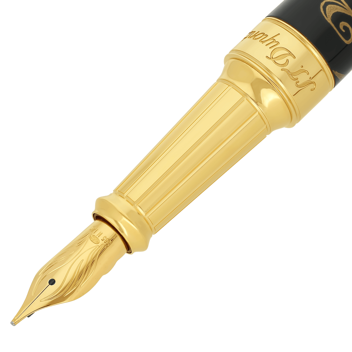 Stylo plume S.T. Dupont XL D Eternity Maki-e Ryusui Shu — autre vue