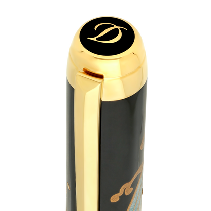 S.T. Dupont Xl D Eternity Multifunction Pen Maki-E Toryumon — detail view