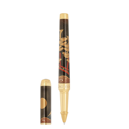 S.T. Dupont Xl D Eternity Multifunction Pen Maki-E Fugaku — angle view