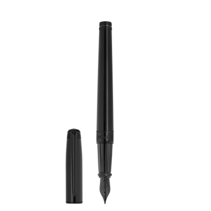 Stylo plume S.T. Dupont D laque noir soyeux