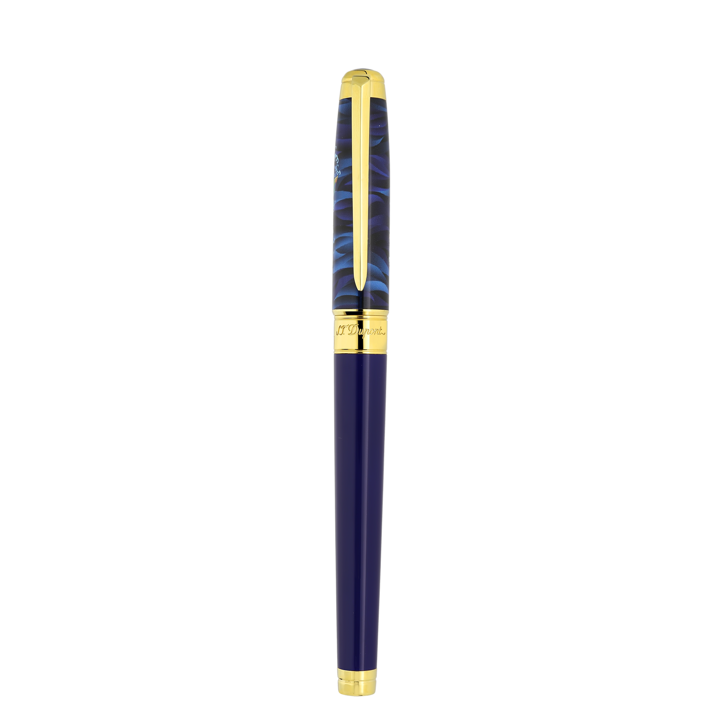 S.T. Dupont Line D Eternity large rollerball pen Koi Fish, ref. 422005L
