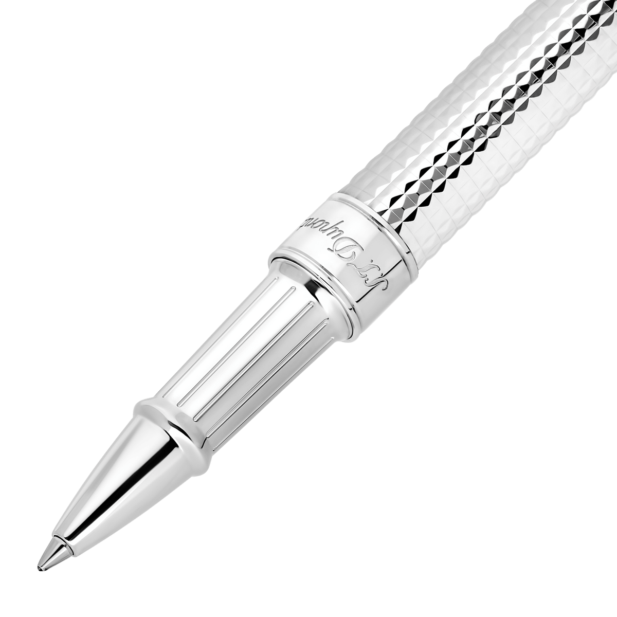 S.T. Dupont Medium D Rollerball Pen Diamhead Palladium — alternate view