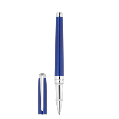 S.T. Dupont Medium D Rollerball Pen Sapphire Palladium