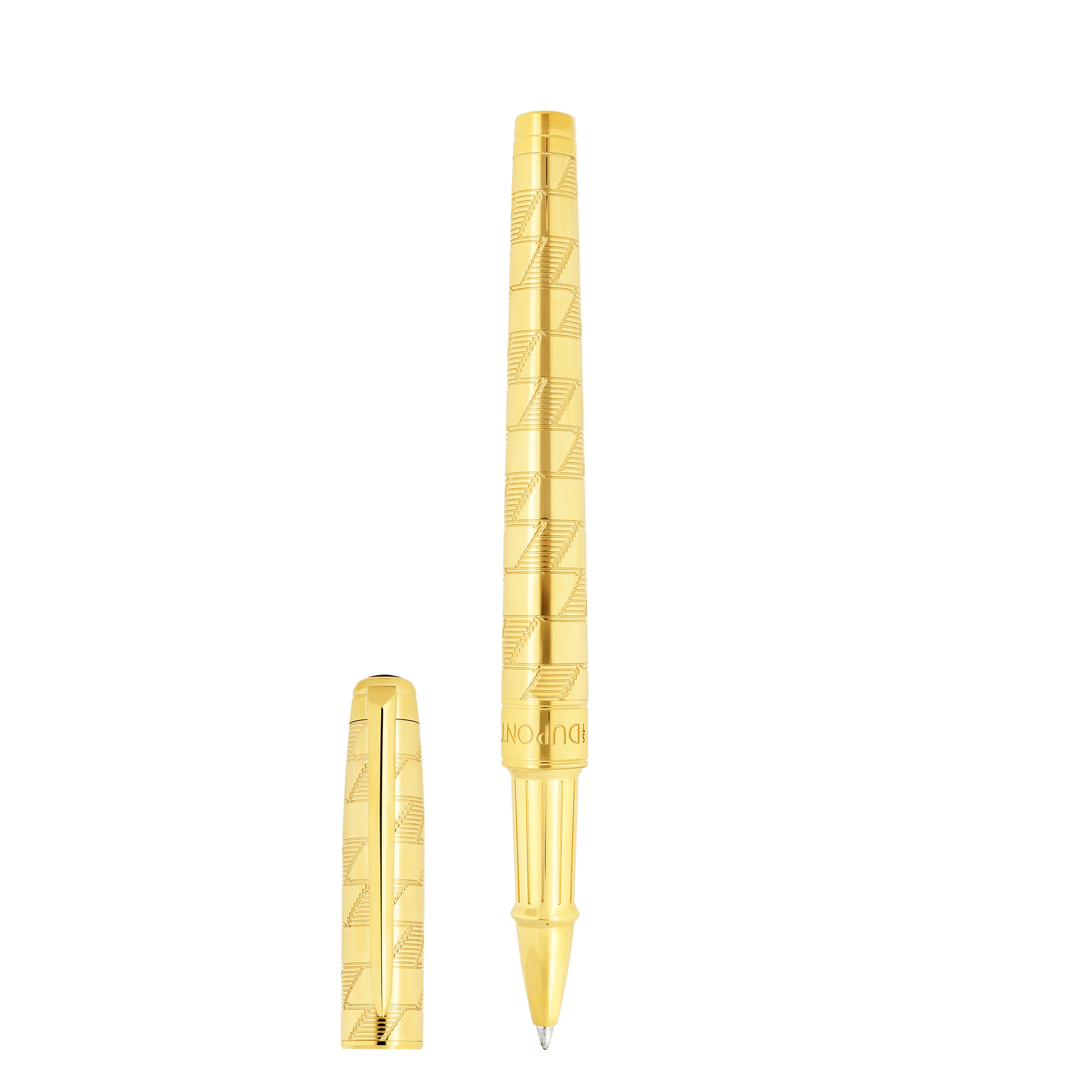 S.T. Dupont LINE D ETERNITY - MEDIUM ROLLERBALL PEN 1872 YELLOW GOLD — official product image