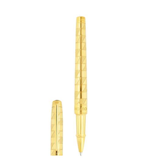 S.T. Dupont LINE D ETERNITY - MEDIUM ROLLERBALL PEN 1872 YELLOW GOLD — official product image
