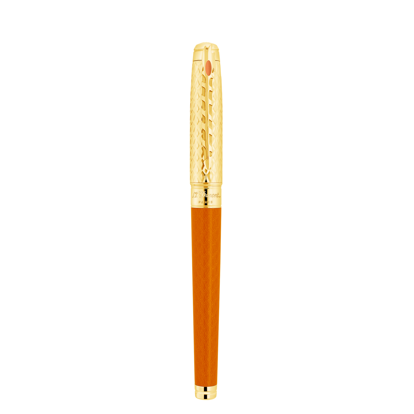 S.T. Dupont LINE D ETERNITY - LARGE ROLLERBALL PEN GAME OF THRONES FIRE / YELLOW GOLD — official product image