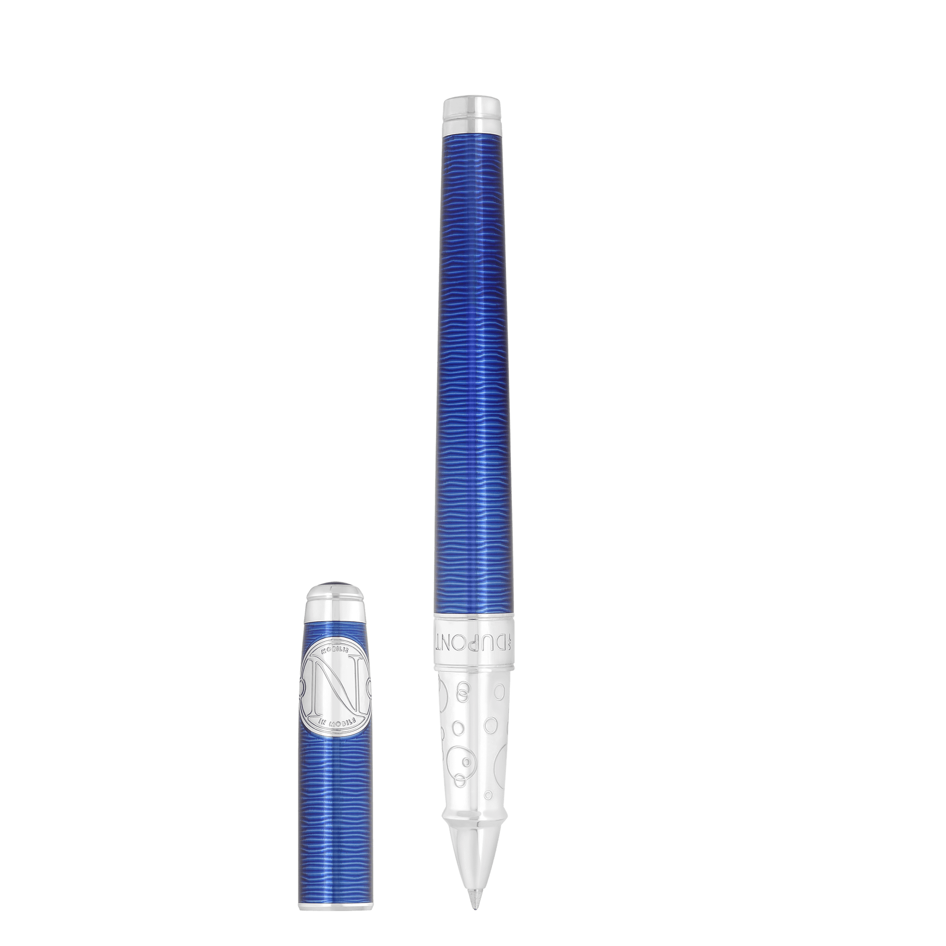 S.T. Dupont LINE D ETERNITY - LARGE ROLLERBALL PEN GULF STREAM PALLADIUM — official product image