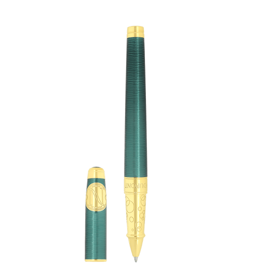 S.T. Dupont LINE D ETERNITY - LARGE ROLLERBALL PEN PACIFIC YELLOW GOLD — official product image