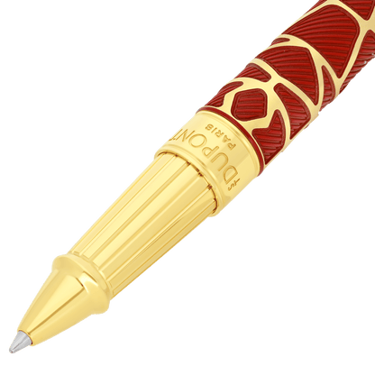S.T. Dupont Line D Eternity - Large Rollerball Pen Orlinski Red Lacquer / Gold 1N — alternate view