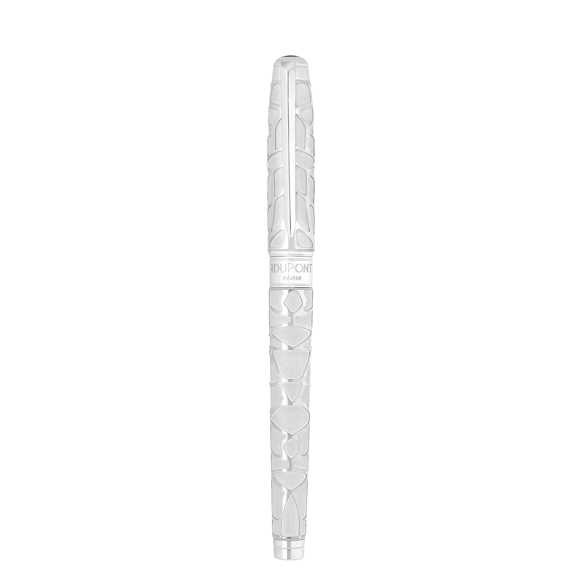 S.T. Dupont Large Line D Eternity Rollerball Pen Palladium — angle view