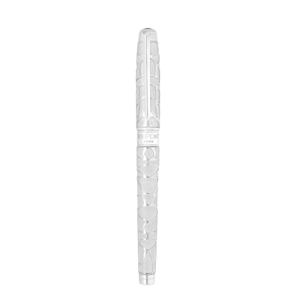S.T. Dupont Large Line D Eternity Rollerball Pen Palladium — angle view
