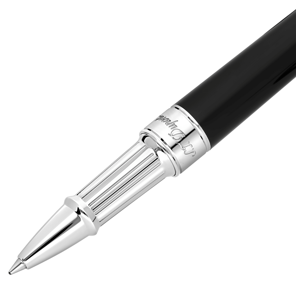 S.T. Dupont Medium D Rollerball Pen X Black Palladium — alternate view