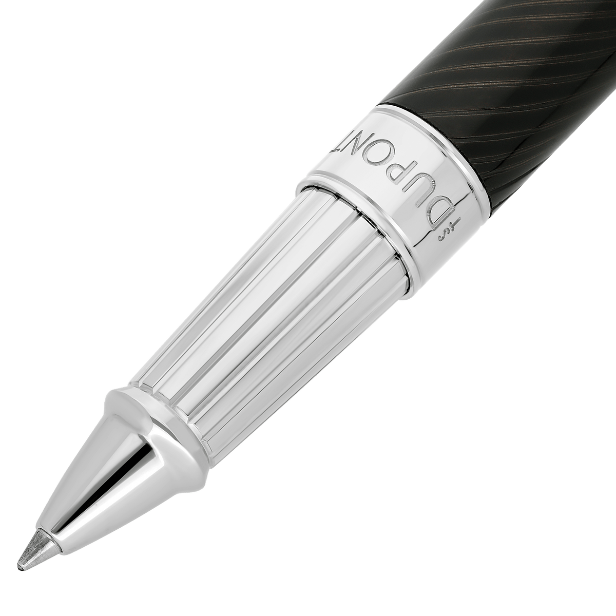 Stylo roller S.T. Dupont grand D Nouvel An chinois Horse noir palladium — autre vue