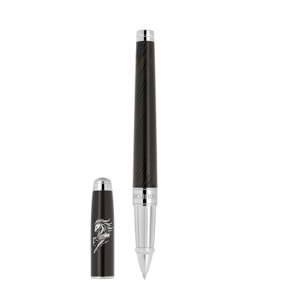 Stylo roller S.T. Dupont grand D Nouvel An chinois Horse noir palladium