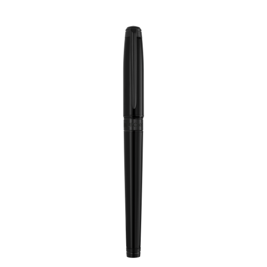 S.T. Dupont LINE D ETERNITY - LARGE ROLLERBALL PEN LACQUER BLACK / SILKY BLACK — official product image