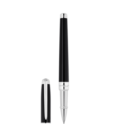 S.T. Dupont Medium D Rollerball Pen Lacquer Black Palladium