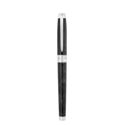 S.T. Dupont Medium D Eternity Rollerball Pen Popote Black Palladium — angle view