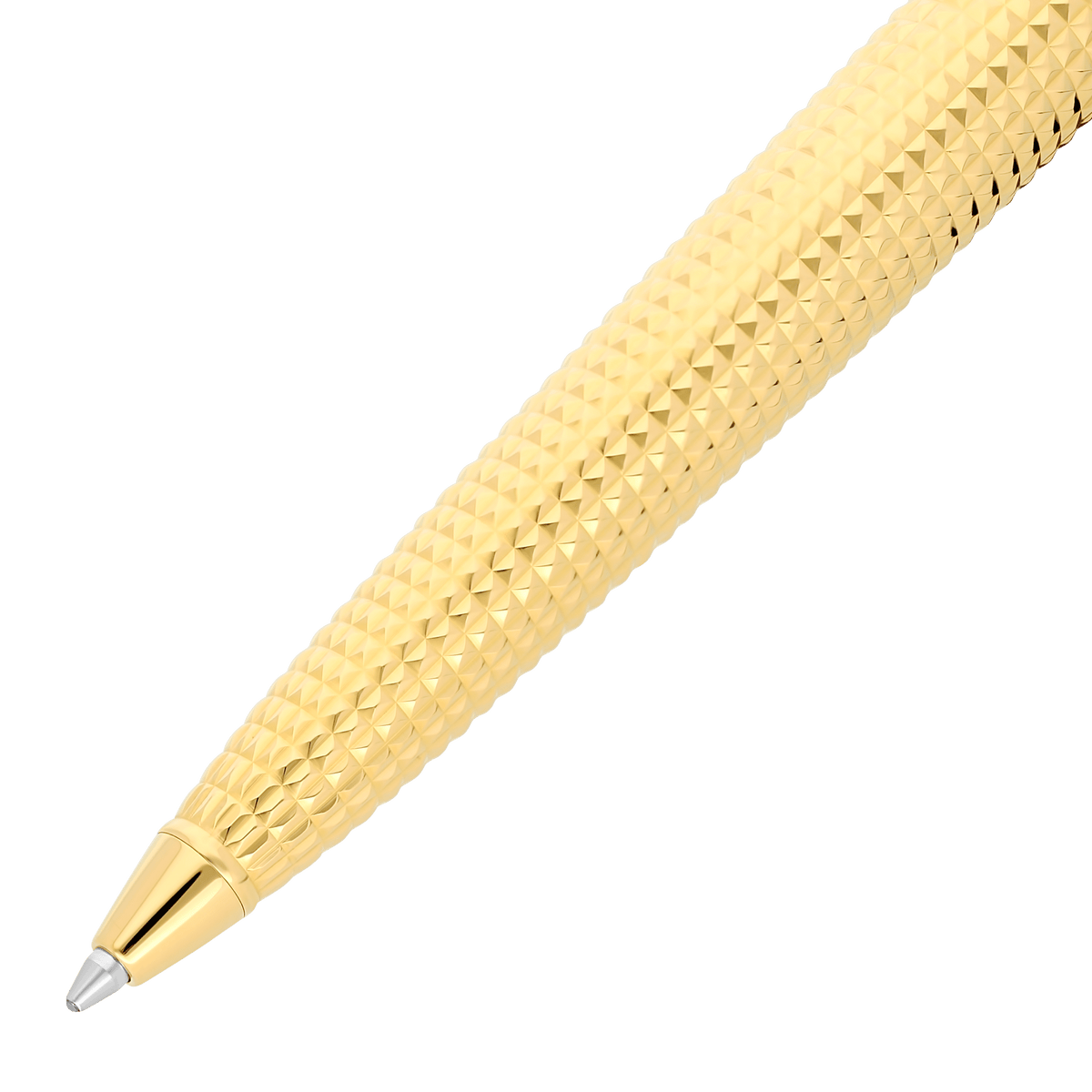 S.T. Dupont Large D Ballpoint Pen Diamond Head Gold 3N — alternate view